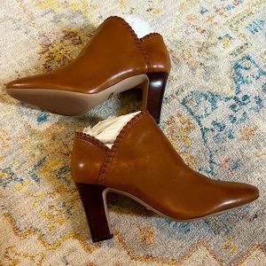 Ralp Lauren brown short boots